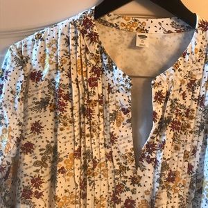 Old Navy floral dress EUC XL